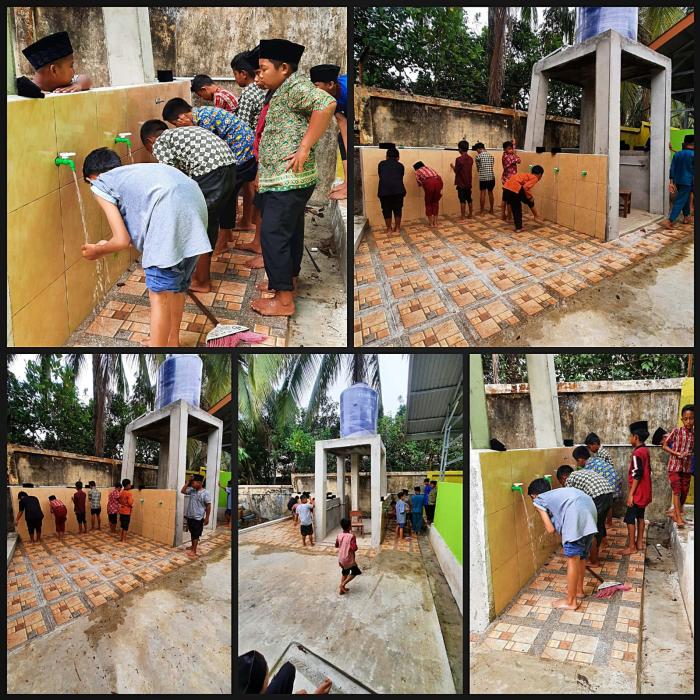 TEMPAT BERWUDHU SISWA MTsN 1 BUNGO, RAMPUNG TEMPAT BERWUDHU SISWA MTsN 1 BUNGO, RAMPUNG