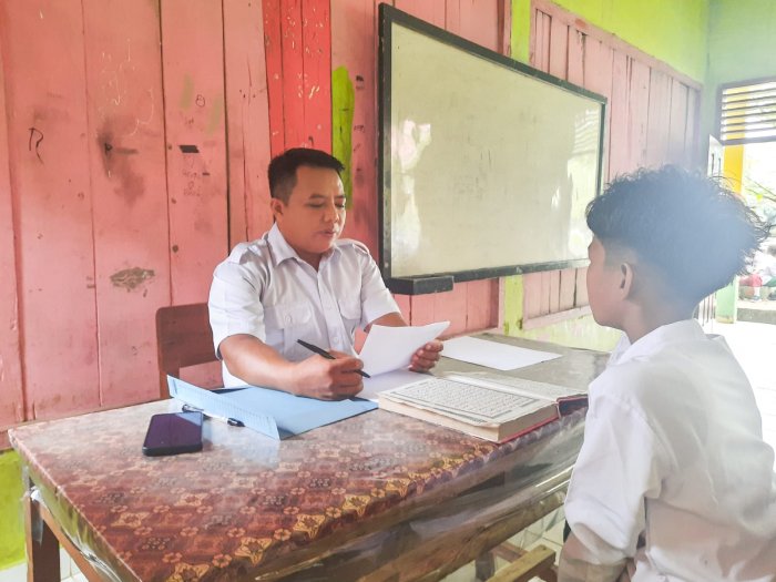 Profesional dan Optimal, Tim Penguji PMBM MTsN 1 Bungo Jalankan Tugas dengan Penuh Tanggung Jawab