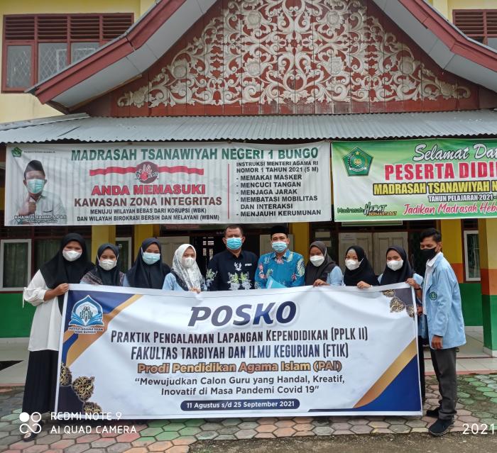 Serah Terima Mahasiswa PPL IAI YASNI Bungo di MTsN 1 Bungo Serah Terima Mahasiswa PPL IAI YASNI Bungo di MTsN 1 Bungo