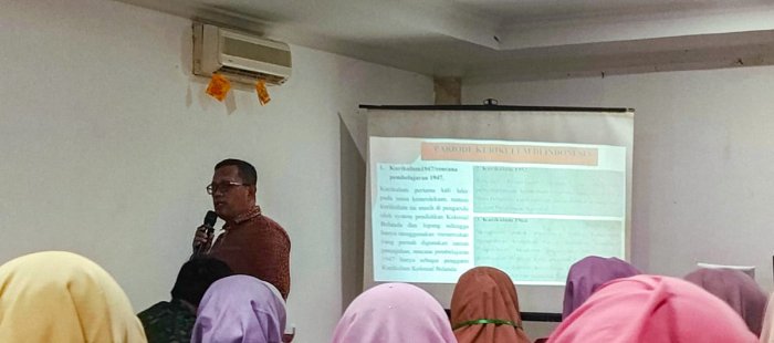 Arahan Bermakna dari Kasi Madrasah Kemenag Bungo Warnai Workshop Kurikulum Berbasis Cinta di Hotel Wiltop