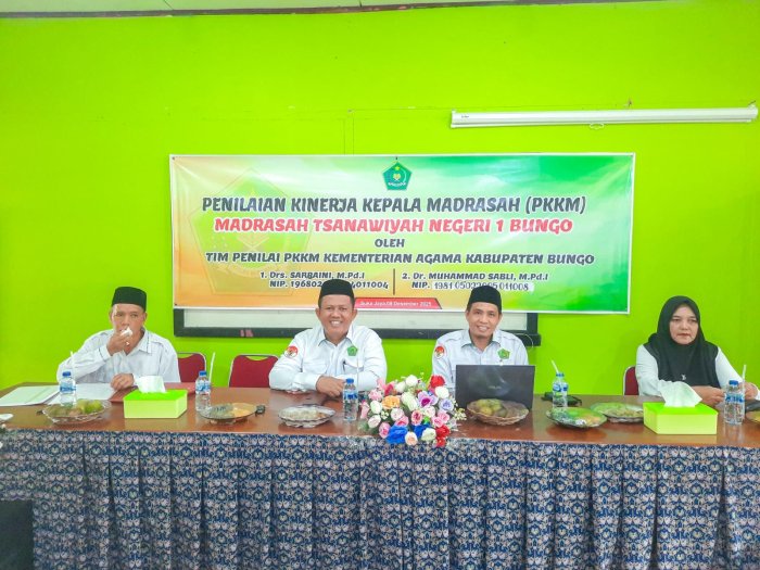 PKKM 2025 Resmi Digelar di MTsN 1 Bungo: Evaluasi Kinerja untuk Penguatan Mutu Madrasah