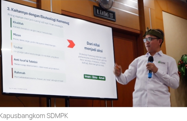 Eko Audit, Cara Pusbangkom Kemenag Ukur Kesadaran Lingkungan Peserta Diklat