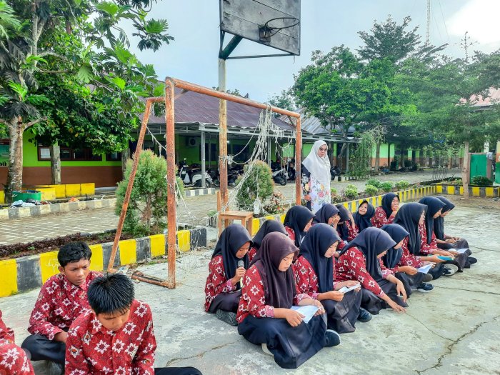 Pengajian Pagi MTsN 1 Bungo: Sinergi Guru dan Siswa Wujudkan Suasana Religius dan Khusyuk