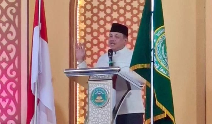 Hadiri Pelantikan WMI, Kakanwil Kemenag Jambi Ajak Perkuat Kaderisasi Ulama dan Ekonomi Pesantren