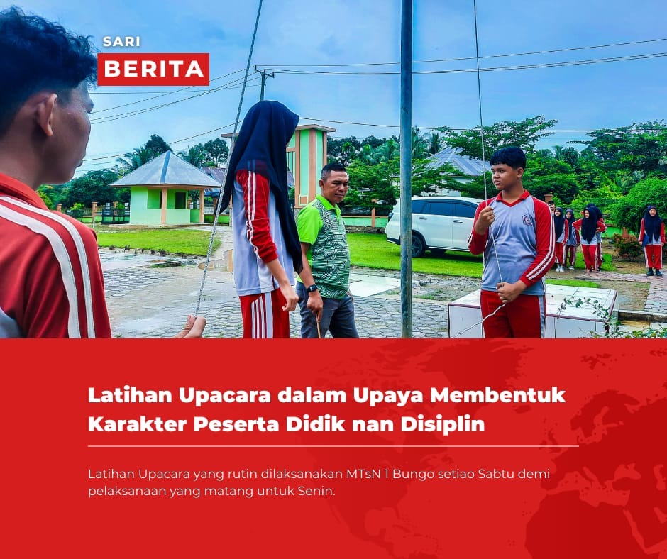 Latihan Upacara dalam Upaya Membentuk Karakter Peserta Didik nan Disiplin