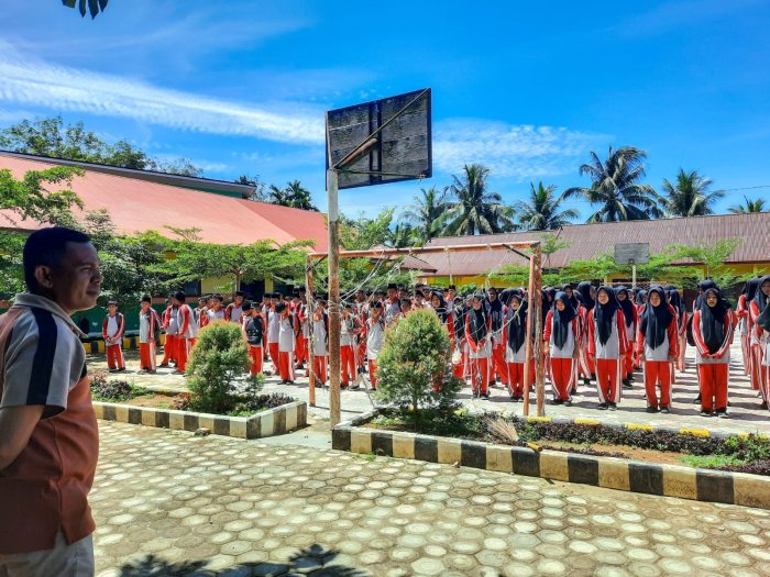 Wakasis Beri Arahan dan Informasi kepada Peserta Didik Jelang Pulang