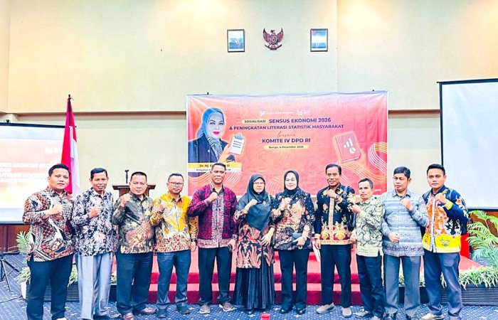 Kepala MTsN 1 Bungo Ikuti Arahan Senator Elviana dalam Sosialisasi Sensus Ekonomi 2026