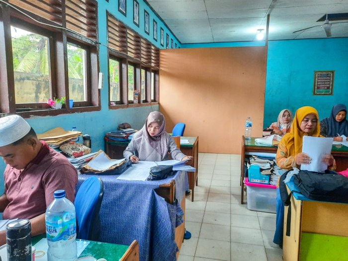 Majelis Guru MTsN 1 Bungo Tuntaskan Administrasi ASAS 2025 dan Matangkan Persiapan PKKM