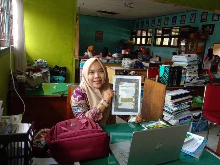 Siswa Kelas IX MTsN 1 Bungo Antusias Mengerjakan LKPD IPA Materi Pertumbuhan dan Perkembangan