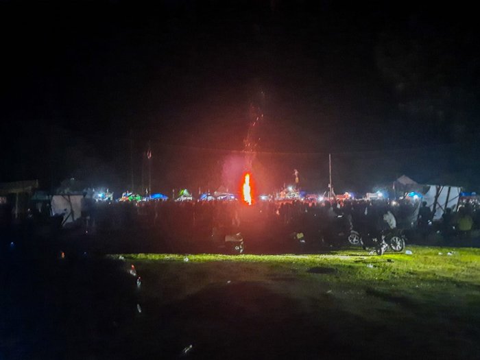 Api Unggun Jadi Puncak Kemeriahan Jambore Ranting 2025, Kontingen Madtsanesa Bungo Ikut Meriahkan Malam Kebersamaan