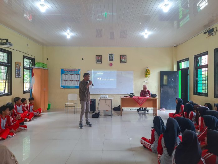 MTsN 1 Bungo Gaungkan Remaja Cerdas Tanpa Napza dalam Penyuluhan Bersama Dinkes Bungo