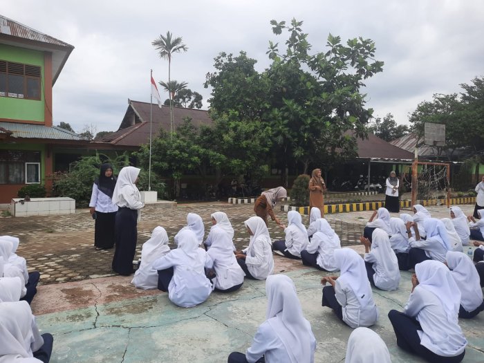 Sinergitas Puskesmas Tanjung Agung dan MTsN 1 Bungo: Wujud Kepedulian terhadap Kesehatan Peserta Didik