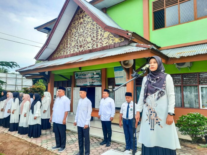 Amanat UPB MTsN 1 Bungo, Pembina: Niat yang Tulus Jadikan Pondasi Kuat