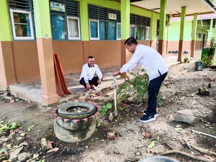 Pastikan Pasokan Air Lancar di Setiap Kelas, MTsN 1 Bungo Jaga Standar Sanitasi Madrasah