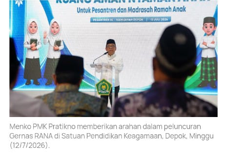 Gerakan RANA Wujudkan Pesantren dan Madrasah sebagai Ruang Aman Serta Nyaman Bagi Anak