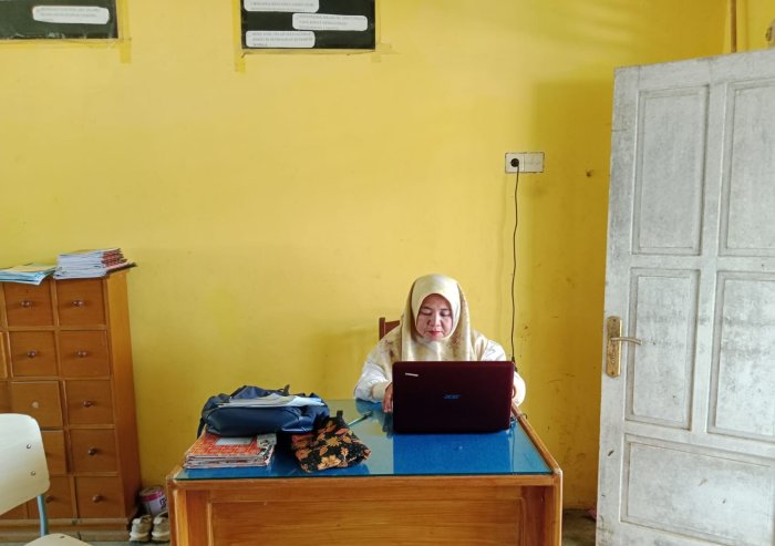 Perpustakaan sebagai Jantung Literasi: MTsN 1 Bungo Perkuat Budaya Membaca di Kalangan Peserta Didik