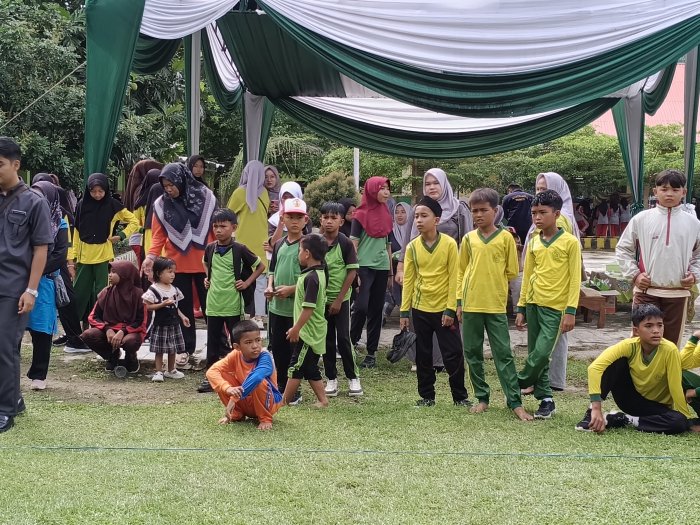Semangat dan Kekompakan MI/SD se-Kecamatan Muko-Muko Bathin VII Meriahkan PORSENI MTsN 1 Bungo 2026