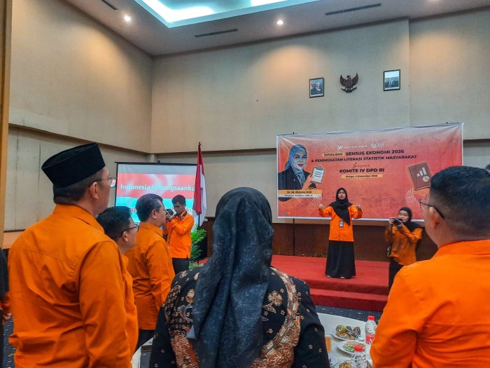 Kepala MTsN 1 Bungo Hadiri Sosialisasi Sensus Ekonomi 2026 & Literasi Statistik