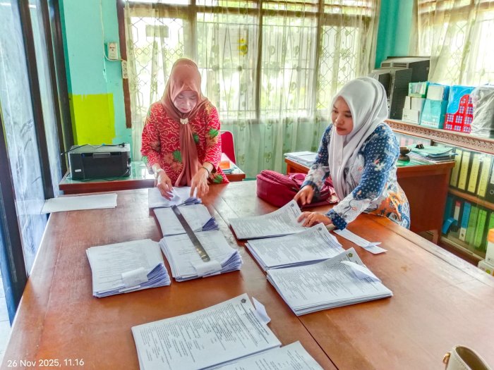 Gerak Cepat Panitia ASAS Ganjil MTsN 1 Bungo: Susun dan Cetak Soal Ujian Dikebut
