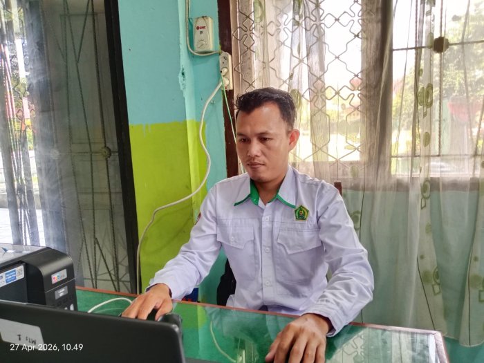 Staf MTsN 1 Bungo Ambil Bagian dalam Short Course Pembangunan Zona Integritas via Zoom
