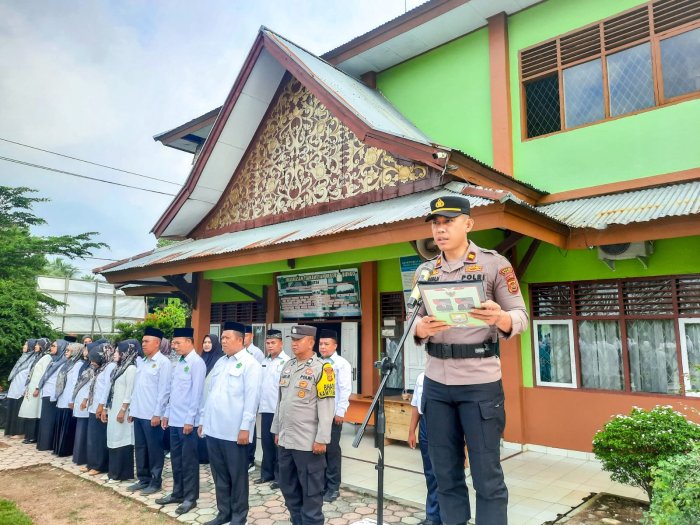Nuansa Upacara Bendera di MTsN 1 Bungo