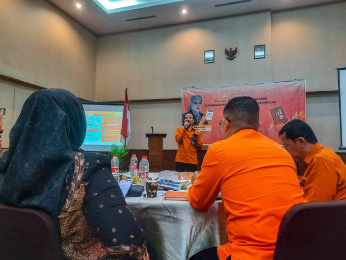 MTsN 1 Bungo Hadiri Sosialisasi Sensus Ekonomi 2026: Waka Humas Dengarkan Penjelasan Narasumber BPS Provinsi