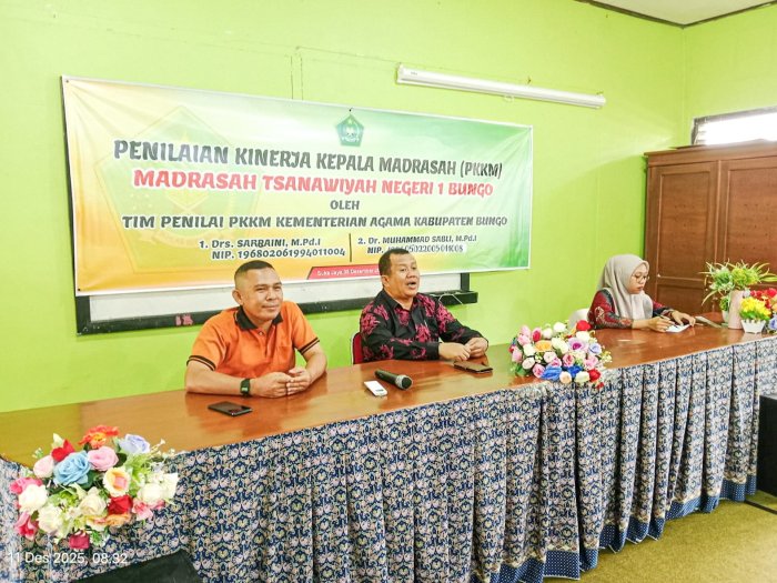 Perkuat Komunikasi, MTsN 1 Bungo Lakukan Pertemuan Rutin dengan Wali Murid
