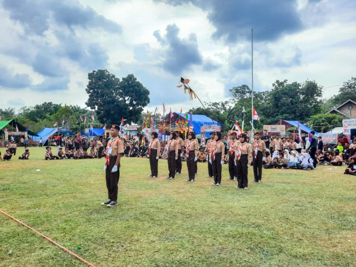 Kontingen Pramuka Madtsanesa Bungo Tampil Optimis dalam Lomba LKBB di Ajang Jamran Kwarran Muko-Muko Bathin VII Kontingen Pramuka Madtsanesa Bungo Tampil Optimis dalam Lomba LKBB di Ajang Jamran Kwarran Muko-Muko Bathin VII
