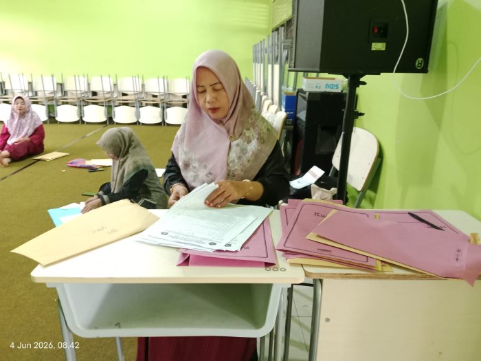 Panitia MTsN 1 Bungo Tunjukkan Komitmen Tinggi Demi Suksesnya ASAT