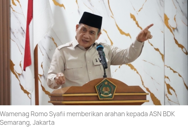 Romo Syafii Minta Satker Kemenag Bangun Zona Integritas WBK dengan Spirit ibadah