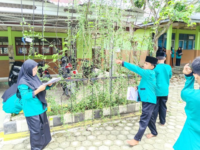 Belajar Sambil Berburu: Inovasi IPS Kelas 7B MTsN 1 Bungo Bikin Siswa Semangat dan Serius