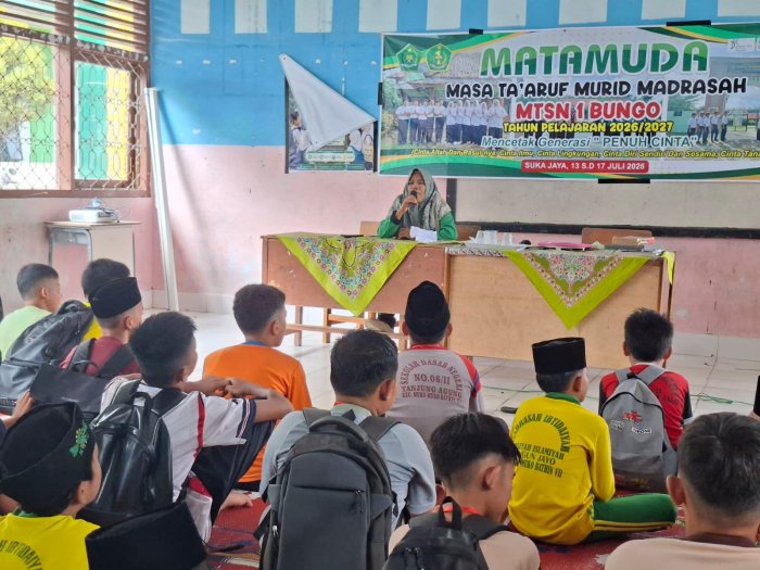 Belajar Jadi Menyenangkan! Materi Kurikulum dan Pembelajaran Bekali Murid Baru MTsN 1 Bungo