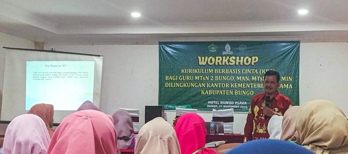 Workshop Kurikulum Berbasis Cinta (KBC) Hadirkan Pemateri dari Pelepat: Sugeng Waluyo, S.Pd., M.Pd