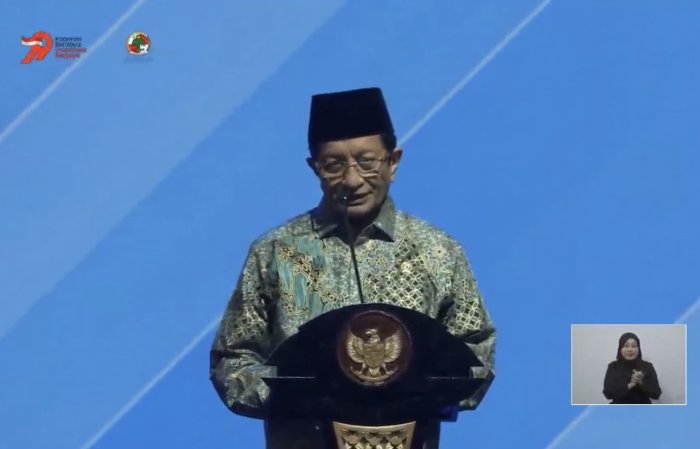 Harkopnas ke-79, Menag Ajak Jadikan Setiap Ikhtiar Membangun Bangsa Bernilai Ibadah