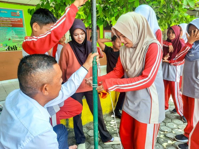 Tim Pramuka MTsN 1 Bungo Gelar Latihan Perdana Hari ini