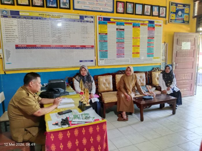Kenalkan Program PMBM, MTsN 1 Bungo Sambangi SD 103 Tanjung Agung Kenalkan Program PMBM, MTsN 1 Bungo Sambangi SD 103 Tanjung Agung