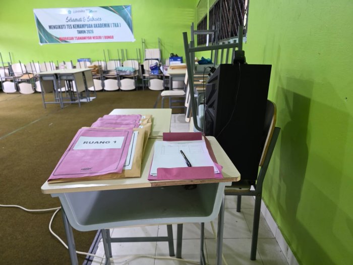 Siap Tanpa Celah: Panitia UM 2026 MTsN 1 Bungo Pastikan Distribusi Naskah Soal Tertib dan Aman