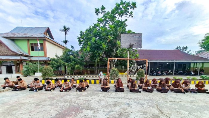 Pemantapan Tajwid Jadi Fokus Amanat Pagi di MTsN 1 Bungo